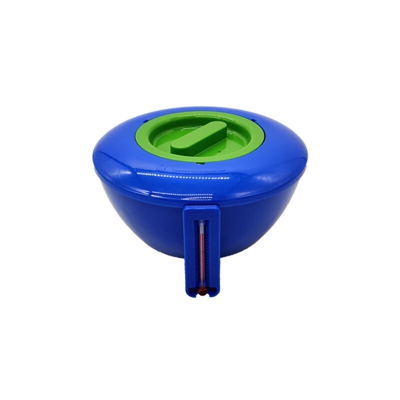 Strumento per la pulizia della piscina Dispositivo medico Dispenser di cloro per piscine Dispenser di cloro chimico per piscine galleggianti,Modello: