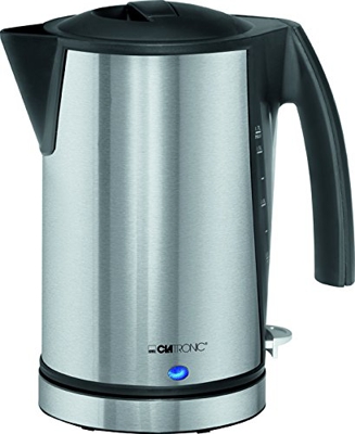 WKS 3288 bollitore elettrico 1,7 L 2200 W Nero, Acciaio inossidabile