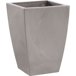 Vaso Quadrato LOGOS 40X40 H57 - GRIGIO CENERE – NICOLI en oferta