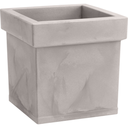 Vaso quadrato THEMIS QUADRO 40x40 - GRIGIO CENERE - NICOLI precio