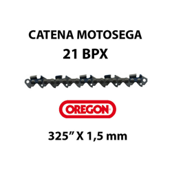 CATENA OREGON 21 BPX PER MOTOSEGHE- PASSO .325' - SPESS 1.5 MM-60 Maglie características