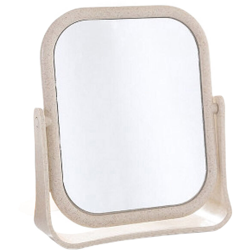 Specchio desktop bifacciale dormitorio desktop girevole trucco per studenti piccolo specchio desktop portatile spogliatoio principessa specchio características