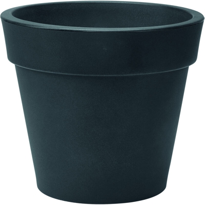 Vaso Tondo Zeus Matt Ø60 H52 - GRIGIO ANTRACITE - NICOLI