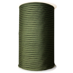 Corda per paracadute con lunghezza di 328 piedi in 4/25 pollici di diametro per tenda di salvataggio alpinismo campeggio all'aperto,Tipo,verde en oferta