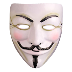 Modelli di esplosione del produttore Mascherata di Natale V maschera per gli ospiti V parola vendetta hacker fantasma danza lupo mannaro uccidere en oferta