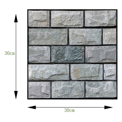 Modelli di esplosione transfrontaliera adesivi per piastrelle tridimensionali adesivi anticollisione Adesivi murali in PVC 505