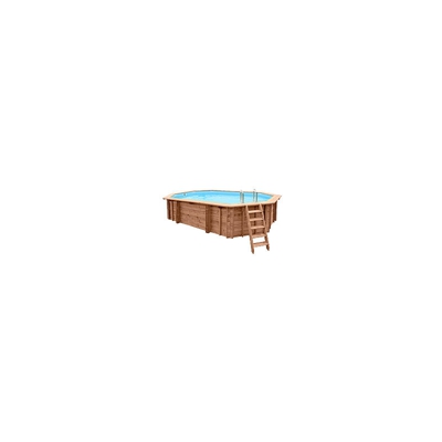 Piscina in legno fuori terra JARDIN 607