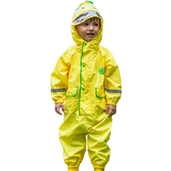 Impermeabile siamese per bambini Dinosaur Rabbit Car Siamese impermeabile giallo características