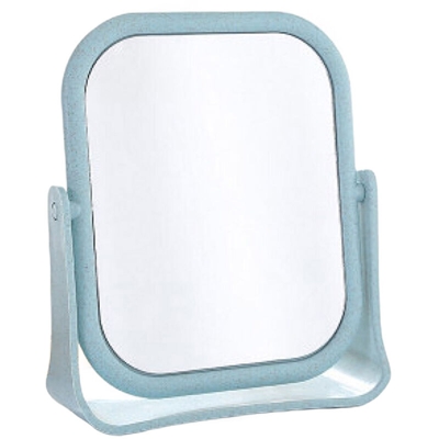 Specchio desktop bifacciale dormitorio desktop girevole trucco per studenti piccolo specchio desktop portatile spogliatoio principessa specchio