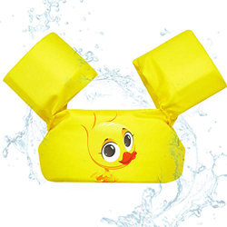 ZDTVU Gilet da Nuoto per Bambini,con Braccioli per Bambini E Supporto per Nuoto,Adatto a Ragazzi e Ragazze 2-6 Anni,Peso 10-30 kg 13-OneSize precio