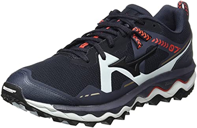 Mizuno Wave Mujin 7, Scarpe da Trekking Uomo, Indiaink Blk-Accensione, 40 EU