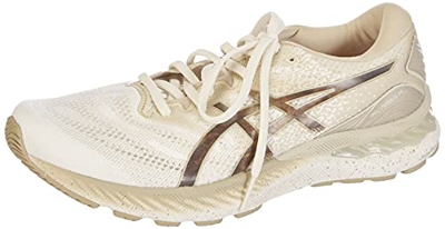 ASICS Gel-Nimbus 23 Earth Day, Scarpe da Corsa Uomo, Cream/Putty, 44 EU