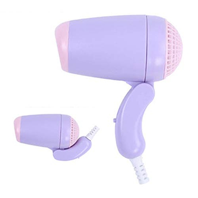 400W Asciugacapelli Viaggio Asciugacapelli ioni Mini asciugacapelli Bambini phon Portatile asciugacapelli 2 livelli di velocità con Impugnatura Pieghe