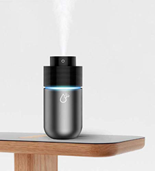 Riloer Umidificatore per auto, macchina per aromaterapia per auto USB con purificazione dell'aria aerosol (grigio argento) características