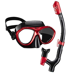 Dorlle Snorkel Dry Snorkel Set Maschera da Snorkeling, Premium Adult Snorkel Diving Set con Occhiali da Sub e Maschera da Sub Anti-Perdita antiappanna en oferta