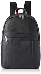 Tommy Hilfiger TH Downtown Backpack, Zaino Uomo, Nero, Medium en oferta
