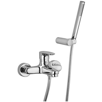 Miscelatore per vasca completo di set doccia Jacuzzi Rubinetteria Alba 0LB00003JA00 | Cromo
