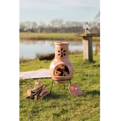 RedFire Caminetto Cancun in Argilla 86032 - Marrone