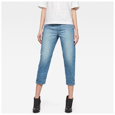 Pantaloni Gstar 3301 High Boyfriend 7/8 L32 Abbigliamento Donna W27-l32