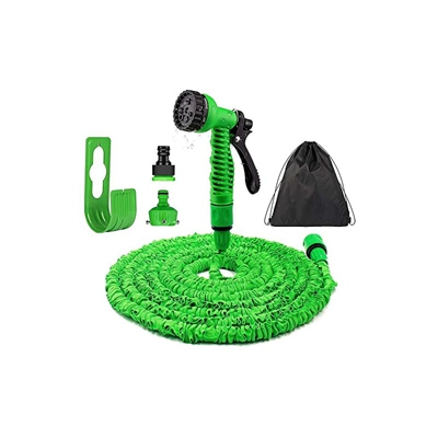 "Tubo flessibile da giardino 30 m 100 ft â 3 X tubo flessibile da giardino con 7 spray funzionali, tubo da giardino da 3/4"", tubo flessibile per