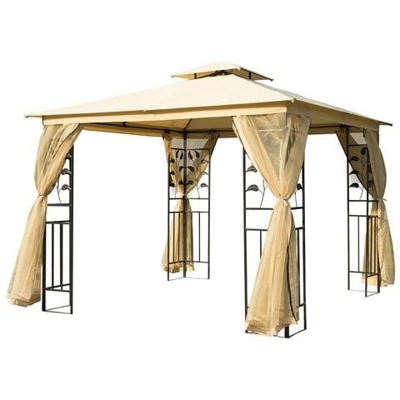 Gazebo da Giardino Lusso Dimensioni 3x3 Metri