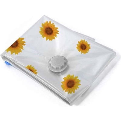 Sacchetti sottovuoto con Chiusura ermetica salvaspazio per Abiti Vestiti piumoni Buste Organizer per Armadio 12 Buste 50x60