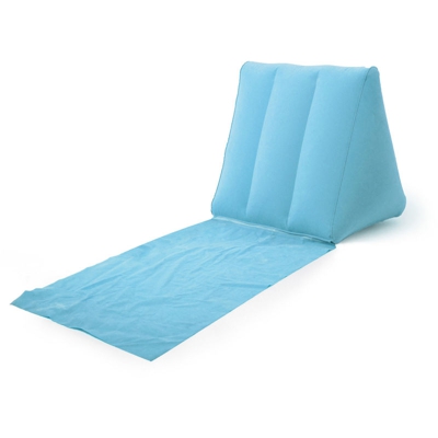 Tappetino da spiaggia con schienale gonfiabile