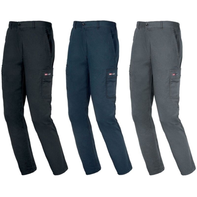 Pantaloni da lavoro Industrial Starter Easystretch 8038-Blu-XXL - Blu - - Blu
