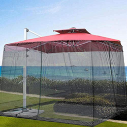 YLL Zanzariera per Ombrello da Rettangolo Tavolo per Esterni, Rete per Ombrellone da Giardino Anti-Zanzara Zanzariera A Ombrello per Patio Ombrellone  en oferta
