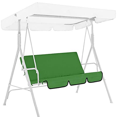 Maalr Coprisedile per Altalena, Fodera per Cuscino per Amaca Altalena da Esterno a 3 Posti per Amaca per Esterno - Impermeabile e Antipolvere - 150x15