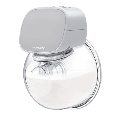 Tiralatte Indossabile Momcozy, Tiralatte Portatile Con Aspirazione Indolore Ed Efficace, Modalità 2 a Basso Rumore e Tiralatte a 5 Livelli Che Possono