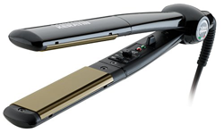 GAMMAPIU’ Piastra Capelli Professionale Keratin, 100% Made In Italy, Ferro, Rivestimento in Titanio, Trattamenti alla Cheratina, Effetto Liscio a Lung en oferta