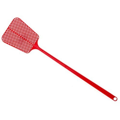 Pala scacciamosche in plastica colorata