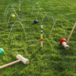 HI Set Gioco Croquet 125x25 cm Multicolore precio