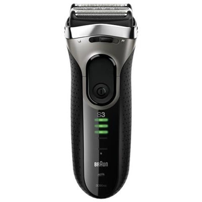 Series 3 3090cc Rasoio Colore Nero / Grigio