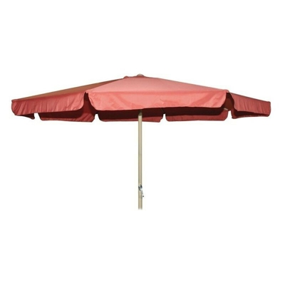Ombrellone in alluminio salmone d.400 palo mm.48 arredo esterno piscina - Fraschetti