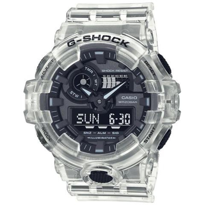 Orologio G-shock Skeleton Bianco Trasparente
