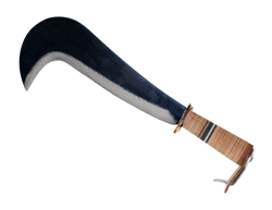 Roncola con manico in cuoio cm.26 en oferta