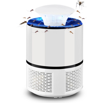 Bug Zapper Lampada per zanzare Lampada portatile per uccidere la zanzara Lampada per assassino di insetti Alimentatore USB Basso rumore e basso