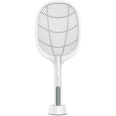 2 in 1 scacciamosche elettrico e lampada per zanzare 3000 V trappola per zanzare portatile ad alta tensione con raggi UV e scosse elettriche Lampada