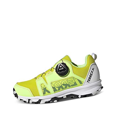 adidas Terrex Agravic Boa K, Scarpe da Trail Running, AMAACI/NEGBÁS/Ftwbla, 40 EU