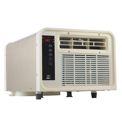 Fetcoi Condizionatore portatile da 950 W per finestra, climatizzatore portatile per ambienti fino a 5 mq, riscaldamento e raffreddamento, climatizzato en oferta