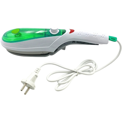 Ferro da stiro portatile a vapore sospeso Ferro da stiro elettrico tenuto in mano Spazzola a vapore Mini ferro da stiro per uso domestico,Tipo,verde