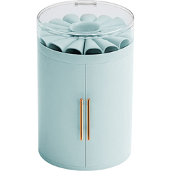 Organizzatore per il trucco a 5 strati con 4 cassetti Porta orecchini per collana di grande capacita Organizzatore per trucco cosmetico Scatola en oferta