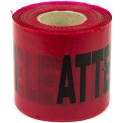 Nastro segnaletico rosso per cavi elettrici 200 m Flplast precio