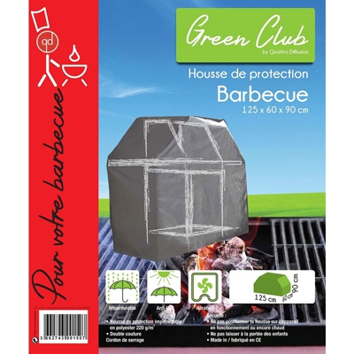 Telo di protezione per Barbecue L 125 x A 60 x a 90 cm colore Antracite