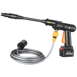 Pistola per lavaggio ad alta pressione cordless da 200 W Strumento per la pulizia dell'auto elettrica Dispositivo portatile per la pulizia dell'auto características