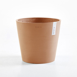 Vaso Tondo AMSTERDAM Ø20 H17 - TERRA - ECOPOTS precio