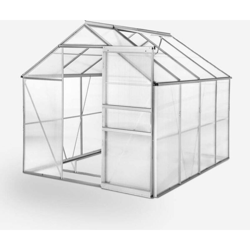 Serra alluminio policarbonato porta finestra giardinaggio 183x245x205cm Laelia características