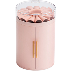 Organizzatore per il trucco a 5 strati con 4 cassetti Porta orecchini per collana di grande capacita Organizzatore per trucco cosmetico Scatola en oferta